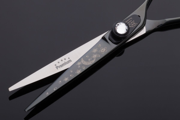 Mitzaki - DARK diamond in 5,5 oder 6,0 Zoll lieferbar , geschmiedete Klinge, perfekte Scliceschere, robuste Scherenblätter aus japanischem PREMIUM-Stahl, preislich unschlagbar, nur kurze Zeit reduziert